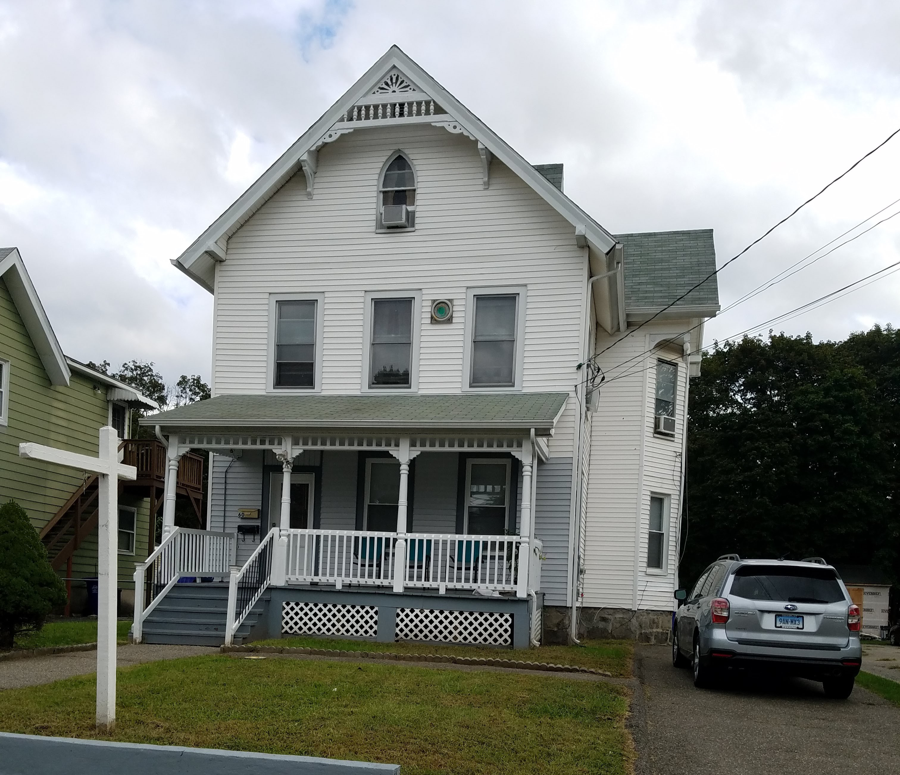 The front exterior of the house located at 60 Wilton Avenue
